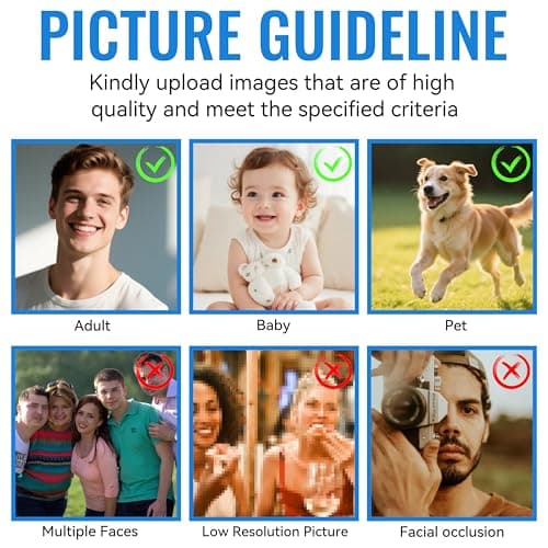 thobac Personalization Pajama｜ Custom Pajamas for men and women Set for family PJs, gifts, Photos cats&dog, Christmas. (Cat) - Thumbnail 6