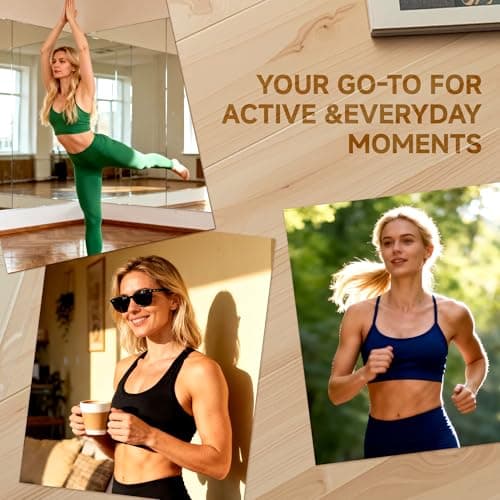 MXYMXY Women’s Buttery Soft Yoga Bras, Y-Back Strappy Sports Bra with Removable Pads, Lightweight Low Impact Lounge Pilates Top Sage Green - Thumbnail 6