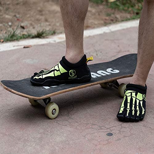 Aaspad Men's Fitness & Cross-Training Toe Sneakers with Five Finger Splited and No-Slip Rubber Sole Shoes (8.5) Multi - Thumbnail 4