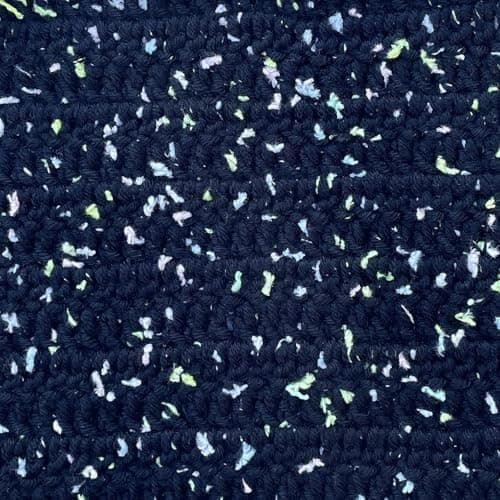 Tweed Twinkles Soft Baby Yarn for Crocheting, 8-Pack (696Yds / 400G), Free Patterns - Acrylic Baby Blanket Knitting Yarn with Flecks - Size 3 DK Light Worsted Weight - Raven Black - Thumbnail 5