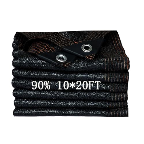 90% Shade Cloth for Garden 10x20FT Shade Cloth with Grommets,Shade Tarp for Plants,Shade Tarps for Outdoors,Patio Covers for Shade and Rain,Suitable for Shading Plants,Garage - Image 1