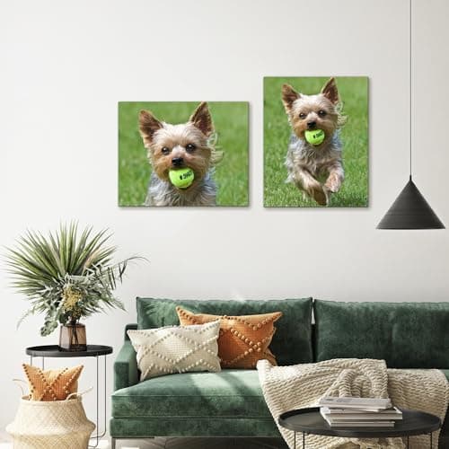 WayToLight Personalized Custom Canvas Prints with Your Photos Framed Wall Art Customized Picture Photo Prints Ideal for Home Decor Christmas Family Gifts (16inx20in) - Thumbnail 4