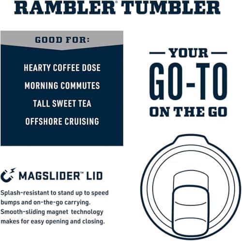 Shrandi Rambler 20 oz Stainless Steel Vacuum Insulated Tumbler w/Slider Lid Tumbler with Lid and Straw(Agave Teal) - Thumbnail 4