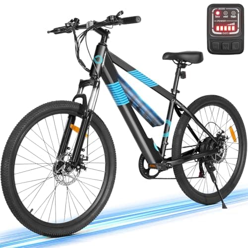 MULTIJOY EB262 Electric Bike for Adults,High-Power 350W (Peak 450W) Motor, 36V Built-in Invisible Removable Battery,Front Fork Suspension, 26" Electric Mountain Bike with UL Certified 7-Speed - Image 1