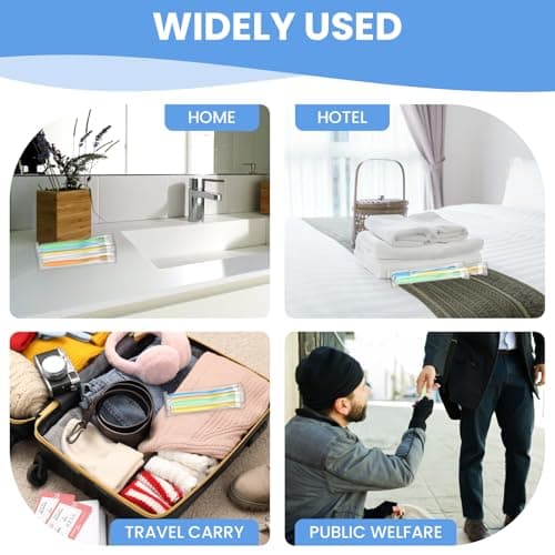 ACSKD 100 Pack Disposable Toothbrushes Bulk, Soft Bristle Travel Tooth Brush,Individually Wrapped Toothbrushes for Homeless Gift Hotel Camping Travel - Thumbnail 6