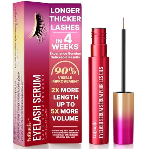 VieBeauti Eyelash Serum for Daily Lash Care, Gentle PGA-Free Lash Conditioning Serum to Support Healthier Looking Lashes, Vegan & Cruelty-Free - Image 1