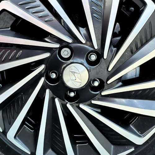 Farad H1/E Galvanized Silver Lug Nut Wheel-Locks Kit Suitable for Hyundai Palisade (M12 X 1.5 Thread Size) - Set of 4 Lug Nuts + 1 Key - Thumbnail 6