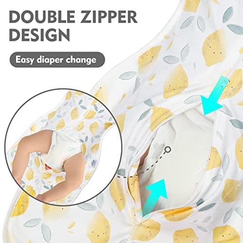 ANYEDDE Baby Swaddles Sleep Sacks 3-6 Months - Baby Transitional Swaddles Sack, Arms Up Swaddle for Newborns, Infants Bag with 2-Way Zipper, Newborn Essentials - Thumbnail 4