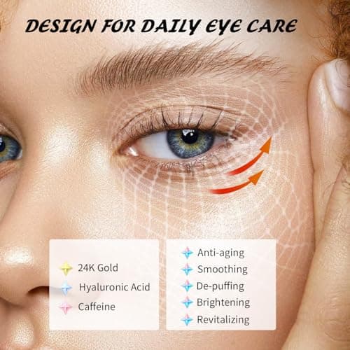 Maskiss Under Eye Patches (15 Pairs), 3 Colors Eye Masks Gift Set for Dark Circles Puffy Eyes, Undereye Bags and Wrinkles, Bachelorette Party Favors for Women, Skin Care Set Gifts Teen Girls - Thumbnail 2
