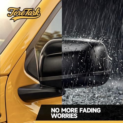 toretark Plastic Restorer for Cars, Not a Dressing, Black Trim Restorer, Ceramic Crystal Coating Highly Concentrated, Lasting Up to 6 Months+ with UV Protection, Restore Automotive Exterior 50ml*2 - Thumbnail 4
