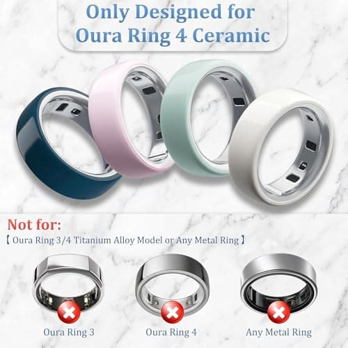 Cynelora 2 Pack Ceramic Polishing Pad Compatible with Oura Ring 4 Ceramic - Thumbnail 5