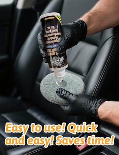 Kingvo Car Leather Conditioner and Car Window Cleaner, Leather Protector Care for Couch Auto Seats,Shower Glass Windshield Washer Fluid Window Tool - Thumbnail 4