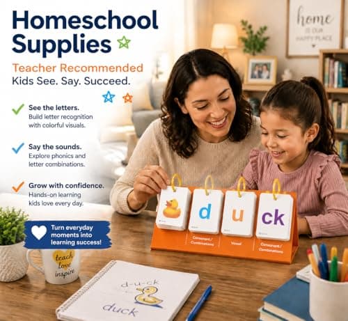 Alened Phonics Flash Cards for Kids 3-8, Sight Words Flash Cards for Kindergarten 1st 2nd 3rd Grade, CVC CVCC CCVC Word Builder, Homeschool & Classroom Phonics Learning Supplies - Thumbnail 6