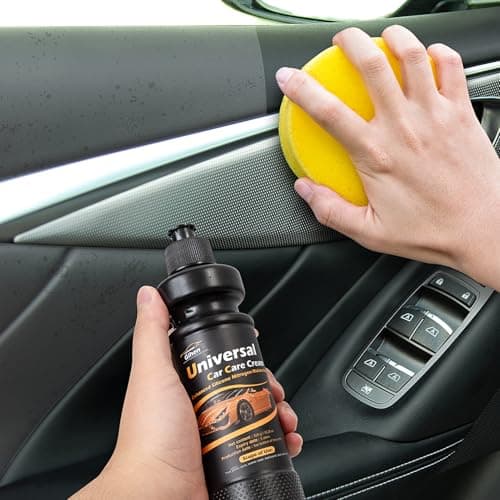 Gihen Plastic Restorer, Trim Restorer for Plastic, Rubber and Vinyl, Auto Detailing Kit, 10.28 oz, with Foam Applicator - Thumbnail 5