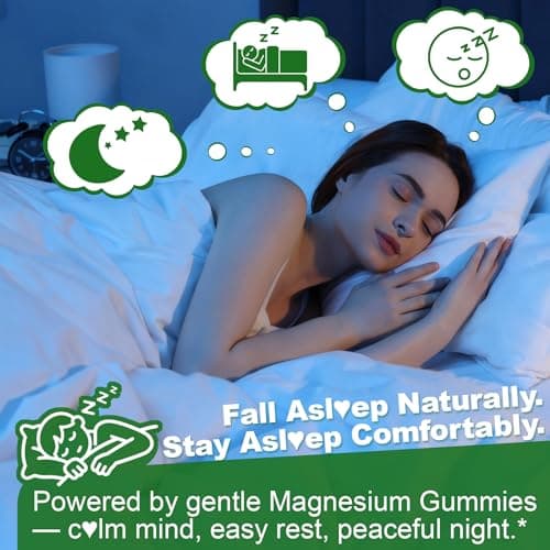 Liposomal Magnesium Complex Gummies for Teens & Adults | Ashwagandha, L-Theanine, Lemon Balm & Vitamin D3,B12 |Nerve, Relax & Muscle & Zzz Support | Melatonin-Free, Sugar-Free Pineapple Flavor 60Cts - Thumbnail 4