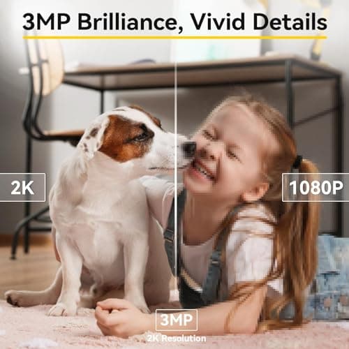 BoyKeep 2K Indoor Security Camera 5G/2.4GHz Wi-Fi Cameras for Baby/Elder/Dog/Pet Camera with Phone app, 2-Way Audio Baby Monitor Camera, Night Vision, Cloud & SD Card Storage - Thumbnail 4