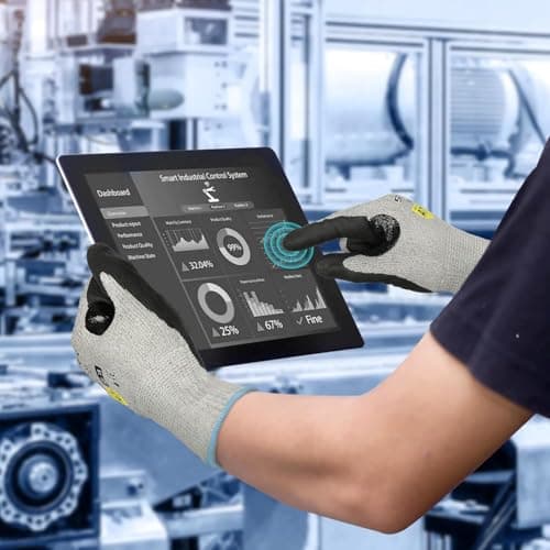 High Level Cut Resistant Work Gloves for High Risk Work, ANSI A7 Cutting Gloves with Reinforced Thumb, Used for WoodWorking, Construction, Non Slip, Durable, Breathable & Cool, XL, 1 pair, PR3727 - Thumbnail 4