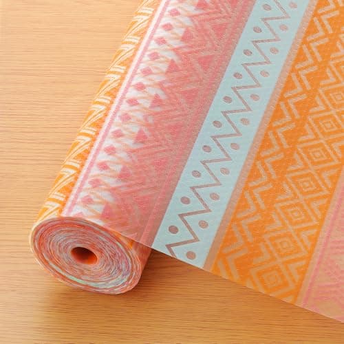 Cooyes Shelf and Drawer Liners for Kitchen Cabinets, Non Adhesive Cabinet Liner, EVA Waterproof Durable Non-Slip Drawer Mats for Shelves, Refrigerator, Storage, Desks（17.5" W x 78.7" L） - Image 1