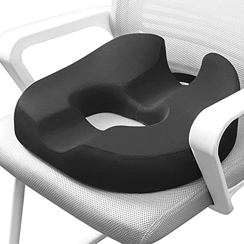 Donut Pillow Coccyx Seat Cushion for Prostate, Sciatica, Pelvic Floor, Pressure Sores, Pregnancy, Perineal Surgery, Postpartum Recovery Pain Pressure Relief Memory Foam Chair Pad - Image 1
