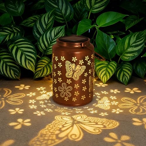 Gifts for Mom Butterfly - Solar Lights Outdoor Garden Decor for Outside, Mothers Day Gifts, Solar Lantern Outdoor Waterproof for Outdoor Decor, Pathway, Yard, Patio Landscape Lighting - Image 1