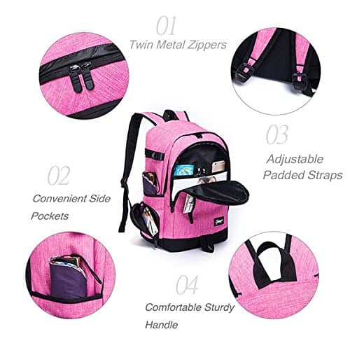 rickyh style School Backpack Travel Bag for Men & Women Lightweight College Back Pack with Laptop Compartmen - Thumbnail 6