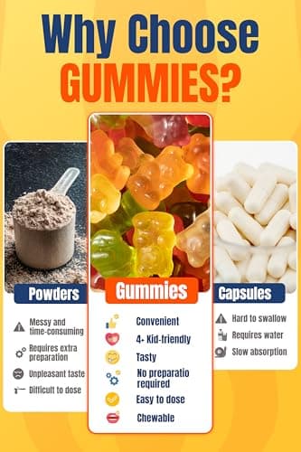 TrueSeaMoss Sea Moss Gummies with Bladderwrack & Burdock Root – Vegan Formula for Adults & Kids – Fruity Flavor – 60 Gummies (Pouch May Vary) - Thumbnail 3