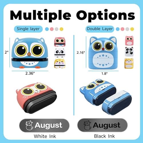 Waterproof Custom Name Stamp for Kids Clothing – Personalized Permanent Stamps for Child’s Clothes, Baby Name Label for School, Daycare & Camping – Safe, Durable & Easy to Use. - Thumbnail 2
