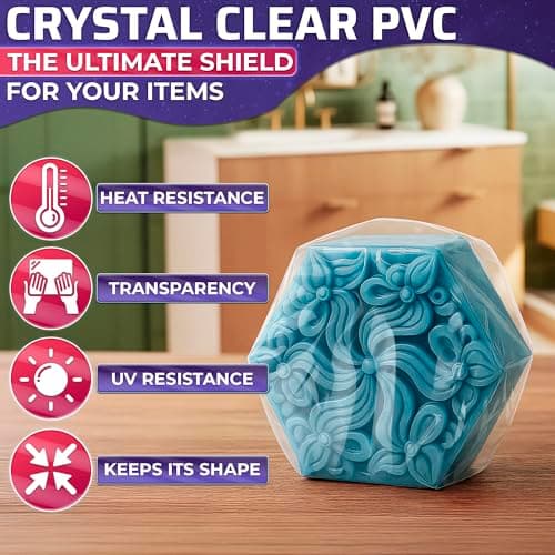 200 Pcs Heat Shrink Wrap Bags – 4x6 In Easter Сellophane Bags Compatible with Hair Dryer at Medium Temperature – Suitable for Packaging Small Items, Protects from Dust, Moisture, and Scratches - Thumbnail 3