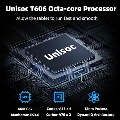 2026 Upgraded Tablet 10 inch, Android 16 Tablet, Octa-Core Processor, 24GB RAM 64GB ROM 2TB Expand, 1280x800 HD Touchscreen, GPS, WiFi 5, Dual Camera, BT5.0, 6000mAh, Widevine L1 - Thumbnail 4