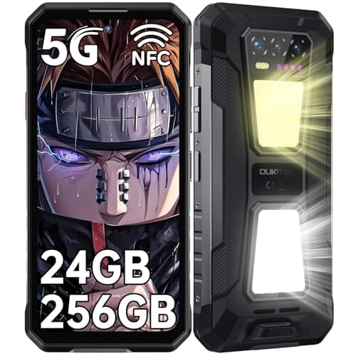 OUKITEL 512GB WP58 PRO Rugged Smartphone Unlocked,10000mAh Battery, Android 15 Rugged Phone Unlocked 6.8" FHD+ 120Hz, 108MP+32MP, 128dB Loud Speaker Waterproof, NFC/GPS/OTG Orange - Image 1