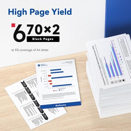 240XL Black Ink Cartridges Compatible for Canon PG-240 XL PG-240XL 2-Pack - Thumbnail 2