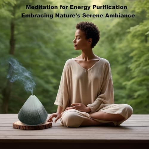 Ceramic Palo Santo Holder - Fuji Mountain Shape Incense Stick Burner, Heat-Resistant Ash Catcher for Yoga, Meditation & Aromatherapy, Zen Home Decor with Gift Box (Black and White) - Thumbnail 2