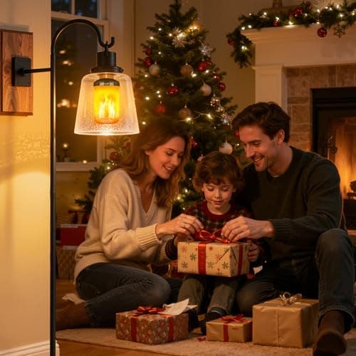 Y- STOP Upgraded LED Flame Light Bulbs, 4 Modes Flickering Light Bulb Outdoor with Upside Down Effect, E26 Base Flame Bulb for Christmas Decorations Outdoor, Halloween Lights, Party Decor (2 Pack) - Thumbnail 3