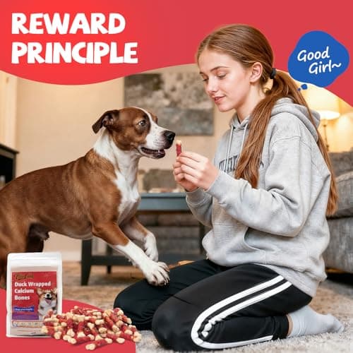 PawFuel Dog Treats Duck Meat Calcium-Rich Chewable Bones,Rich in Taurine, Without Raw Skin. Suitable for Small Medium Large Dogs Training Reward Each Pack Contains 14.11 Ounces - Thumbnail 6