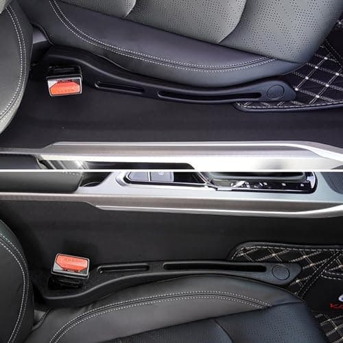 JCL Car Seat Gap Filler 2 Pack, Soft Multifunctional Gap Filler for Car Seat Gap Filler Organizer, Universal Car Gap Seat Filler Fits Car Truck SUV to Fill The Gap Between Seat and Console - Thumbnail 4