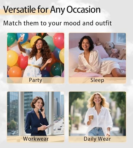 ZYQEXA 2 Pcs Womens Seamless Wireless Jelly Bra Push Up Comfort Soft No Underwire Full Coverage T-Shirt Bra with Extender, Black + Nude, 2XL - Thumbnail 6