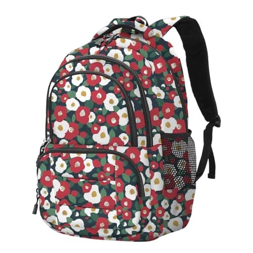 rickyh style School Backpack Travel Bag for Men & Women Lightweight College Back Pack with Laptop Compartmen - Image 1