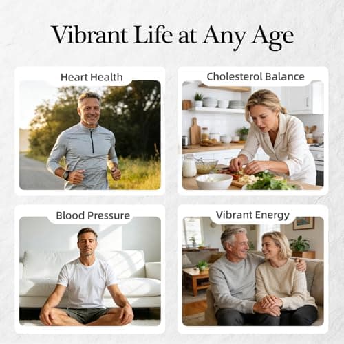 Aged Black Garlic Extract & Citrus Bergamot, 1160mg Cholesterol Support - Thumbnail 6