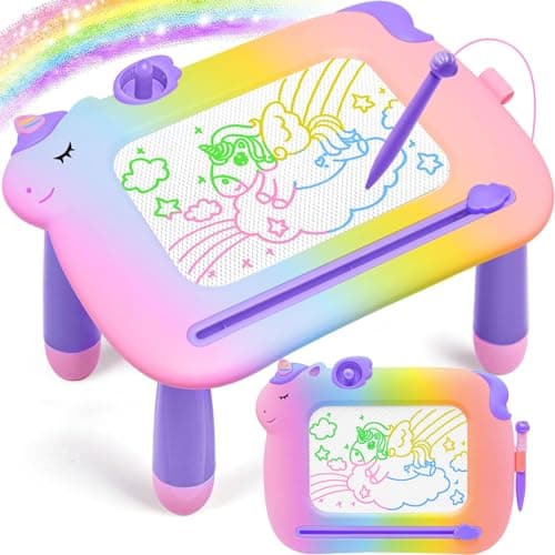 MEJCFARI Toddler Toys 3,Magnetic Drawing Board Baby Toys,Toddler Girl Boy Toy Writing Doodle Board,Learning Educational Kids Toy 3 Year Old Girls Boys Christmas Birthday Gifts - Image 1