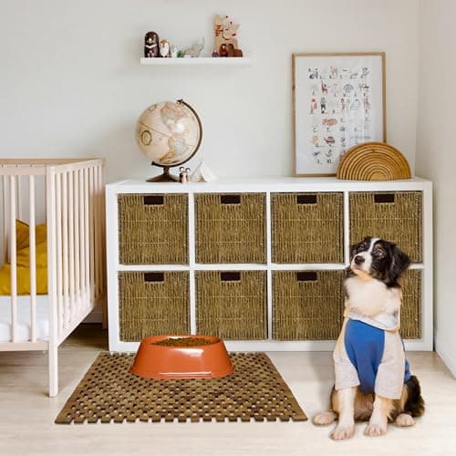 Acacia Wood Bath Mat - Non Slip Sturdy Wooden Shower Mat - Spa, Sauna, Cold Plunge, Camping, Bathroom Décor, Wood Door Mat 16" x 24" - Thumbnail 2