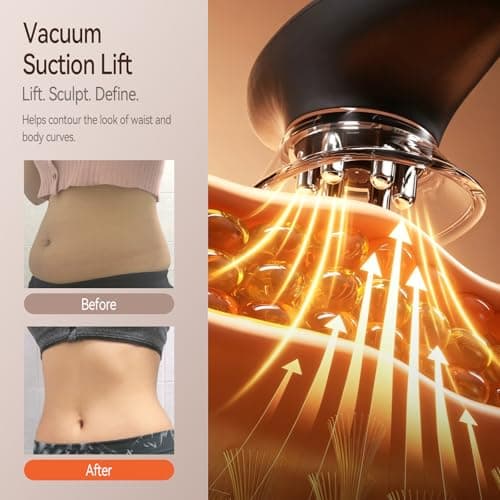 Zelvory 3-in-1 Body Sculpting Machine with Vacuum, Microcurrent & Red Light - Thumbnail 3