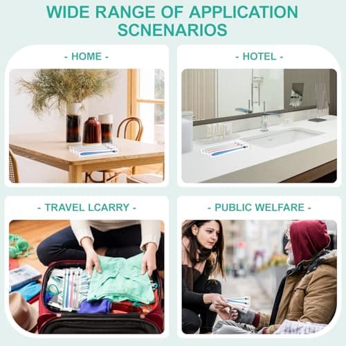 ACSKD 200PCS Disposable Toothbrushes Bulk,Individually Wrapped Travel Toothbrushes for Hotel Camping Travel, Guests & Homeless - Thumbnail 6