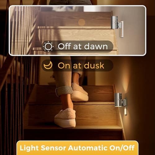 L LOHAS LED Night Light, Automatic Night Lights Plug into Wall, 2 Pack Nightlights With Light Sensor, 3000K Soft White 0-100LM Dimmable Modern Nightlight for Kids Bedroom Hallway - Thumbnail 4