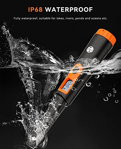 SUNPOW Metal Detector Pinpointer for Adults & Kids, Fully Waterproof, 360°Detection Handheld Pin Pointer Wand with LCD Screen, 3 Modes (Buzzer, Vibration,Sound) for Treasure Hunting- OTMD08 - Thumbnail 5