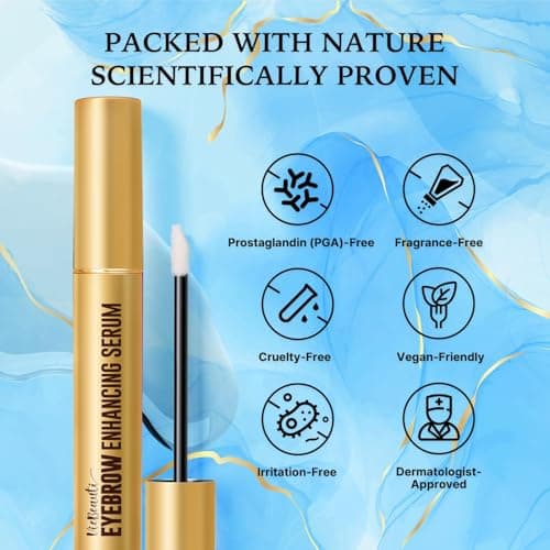 VieBeauti Eyebrow Growth Serum for Longer Fuller Thicker Looking Brows - Thumbnail 4