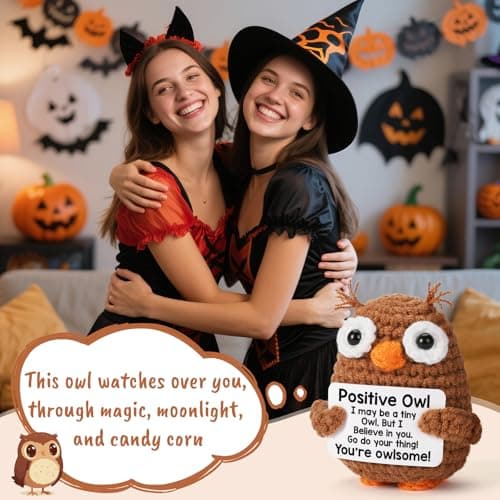 Owl Easter Basket Stuffers Gifts for Teens Daughter Son, Easter Basket Essentials Birthday Teacher Appreciation Mothers Day Graduation Emotional Inspirational Support Gifts for Friend Mom Coworkers - Thumbnail 5