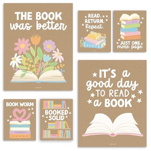 Reading Posters for Classroom Decor - Read Sign School or Home Library Wall, Reading Strategies Bulletin Board Decorations, Elementary & High School ELA Classroom Must Haves, English Teacher Supplies - Image 1