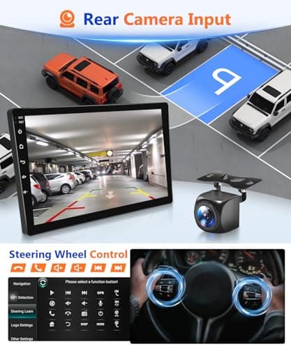 Wadpon 8Core 2G + 64G Android Car Radio for Honda Civic 2012 2013 2014 2015 Carplay Android Auto, 9 Inch Touch Screen Car Stereo Multimedia Player Head Unit GPS FM SWC Backup Camera MIC CANBUS - Thumbnail 6