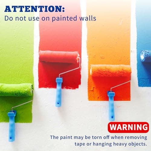 Dntemr Double Sided Tape Heavy Duty 2 Rolls Nano Tape (Total 40 Feet) for Poster Carpet Picture Hanging Strip Rug Strong Adhesive Multipurpose Clear Mounting Two Stick Sided DIY Tape - Thumbnail 6