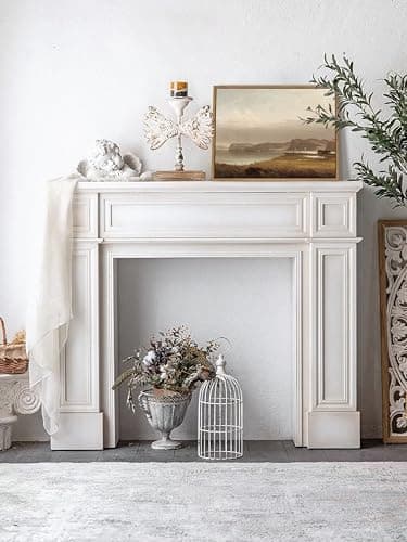 DAJONART Vintage Floating Frame Wall Art Landscape Hudson River Canvas Prints Wall Decor, Antique Framed Christmas Gift for Farmhouse Rustic Home, 11"x14" - Thumbnail 6